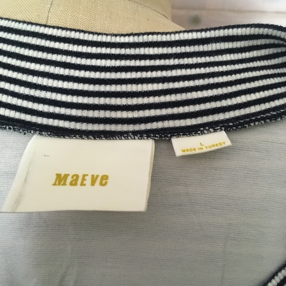 Maeve Anthropologie striped shift dress - Picture 4 of 6